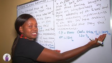 Hire Purchase for Grade 7 and 8 - Mwalimu Miriam