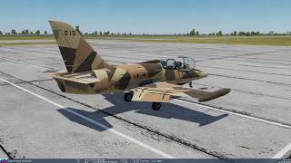 картинка: L-39C/CZ. Запуск, руление и взлет (DCS World).