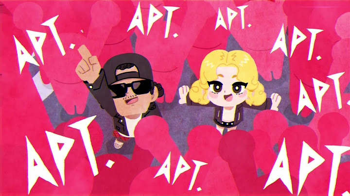 ROSÉ & Bruno Mars - APT.(Animation) FULL ver(Fan made)