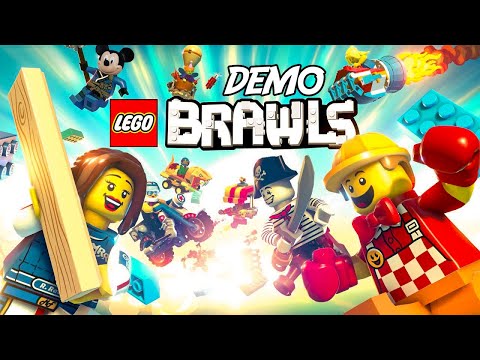 НОВЫЙ ФАЙТИНГ ОТ ЛЕГО?!?! / БИТВА МИНИФИГУРОК - ПРОХОЖДЕНИЕ DEMO ИГРЫ LEGO BRAWLS