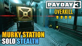 PAYDAY 3: Murky Station solo stealth, but I forgot to mask up