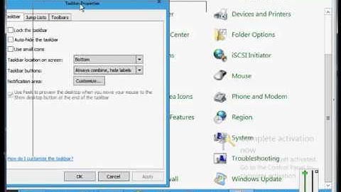 How to change the amount of recent Jump List items to display in Windows Server 2012