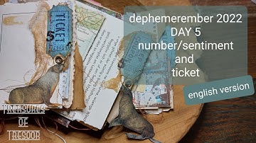 #dephemerember 2022 DAY 5 number/sentiment and ticket
