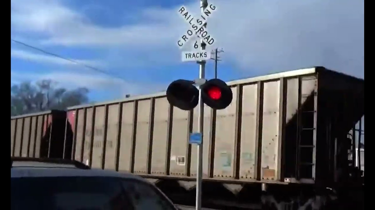 Csx 705 empty coal train in flomanton