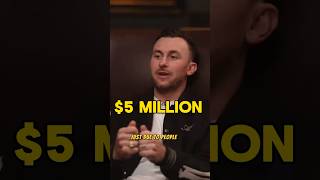 Johny Manziel on how much he made in college #clubshayshay #collegefootball #nfl #football