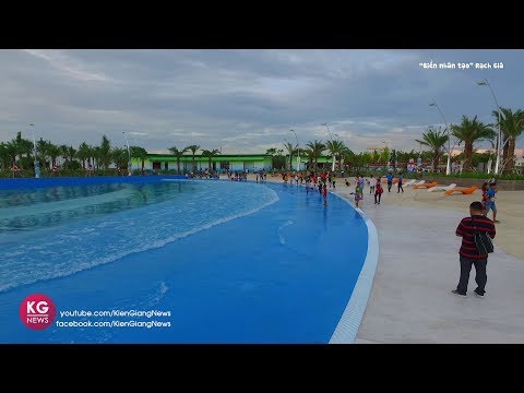 Video Khám phá biển nhân tạo Rạch Giá - địa điểm đang hot... - youtube
