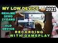 PUBG LOW END DEVICE GAMEPLAY 2021 WITH RECORDING FPS DROP 🥺