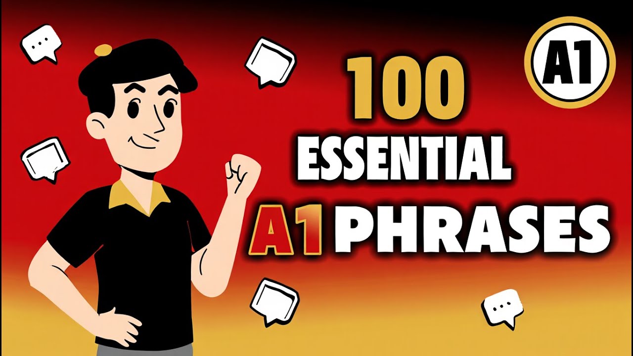 100 Essential German A1 Phrases 🇩🇪 | Speak German for Beginners (A1 ...