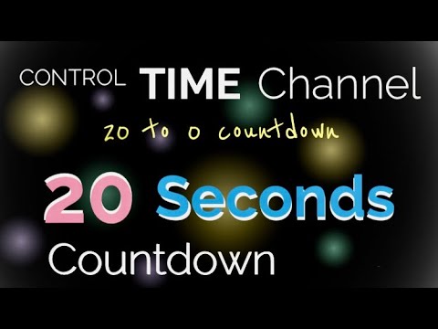 20 second countdown with music | 倒數計時 20秒 | HD ｜20 to 0 countdown | 20 ...