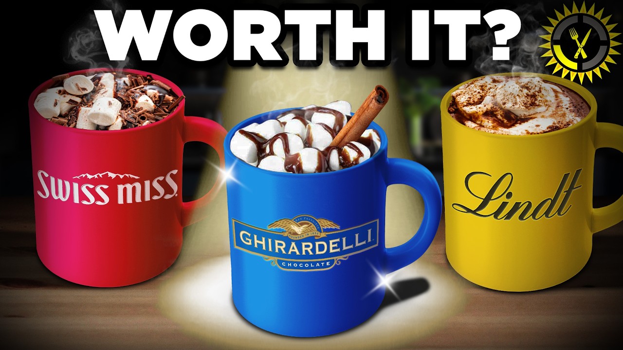 Food Theory: Is Expensive Hot Chocolate ACTUALLY Worth It? - YouTube