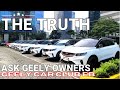 The Truth behind Geely ownership from the owners after 3 Years