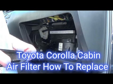 Toyota cabin air filter