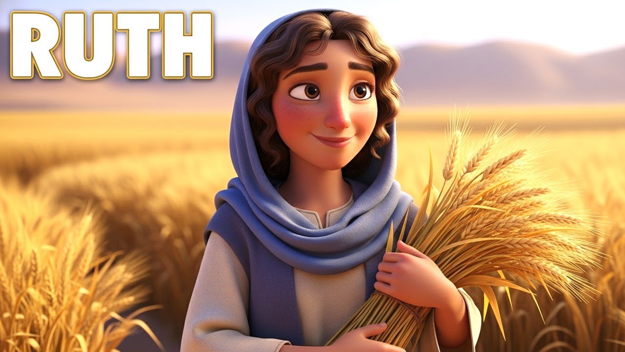 Ruth, Naomi & Boaz ❤️ | A Powerful Animated Bible Story of Faith, Love & Redemption (Book of Ruth)