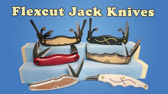 Flexcut 2.0 Wood Carving Tools Review! (Carvin' Jack, Pocket Jack, Spoon  Jack) 