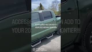 Slow Down Over 70 Accessories You Can Add To Your All New 2022 Frontier
