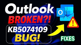 Outlook Not Opening After Windows 11 Update? KB5074109 Bug Explained & Fixed