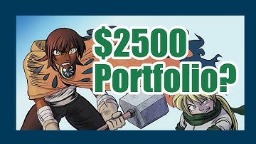 This Portfolio Won a $2500 Scholarship to the Kubert School