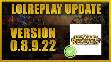 LOLReplay - Final Update for working recordings in 4.21