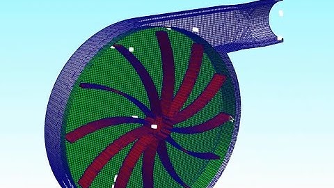 CFD calculation of rotating geometric parts with pimpleFoam. Meshing with snappyHexMesh. Part 2