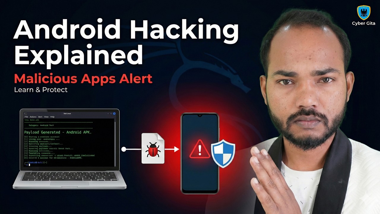 Molnart Hack How Hackers Hack Android Phones Using TheFatRat (For Education Only ...