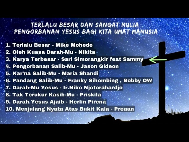 Kumpulan Lagu Rohani Pilihan Saat Masa Pra Paskah Paling Menyentuh Hati class=