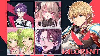 【 VALORANT 】にじヴァロ大会練習 vs葛葉チーム【 エビオ/にじさんじ 】