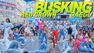 그라운디 대구X도계점ㅣ[DAEGU BUSKING] RED CROWN PERFORMANCE  @GROUND_DANCE