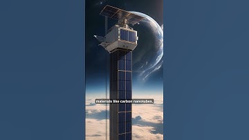 Will Space Elevators Ever Be Real? 🛰️🎢 #spaceelevator #space