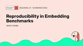 Reproducibility in Embedding Benchmarks - Isaac Chung