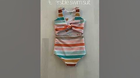 Lowland Kids Pattern Hack - One Piece Reversible Swimsuit
