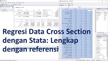 Regresi Data Cross Section dengan Stata: Lengkap dengan referensi