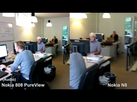 Nokia 808 PureView vs Nokia N8 / Testvideo (BesteProduct)