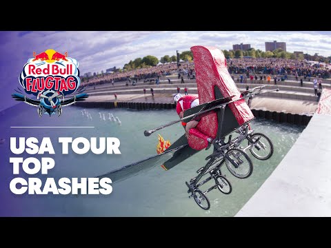 Top 10 Crashes - Red Bull Flugtag 2013 USA