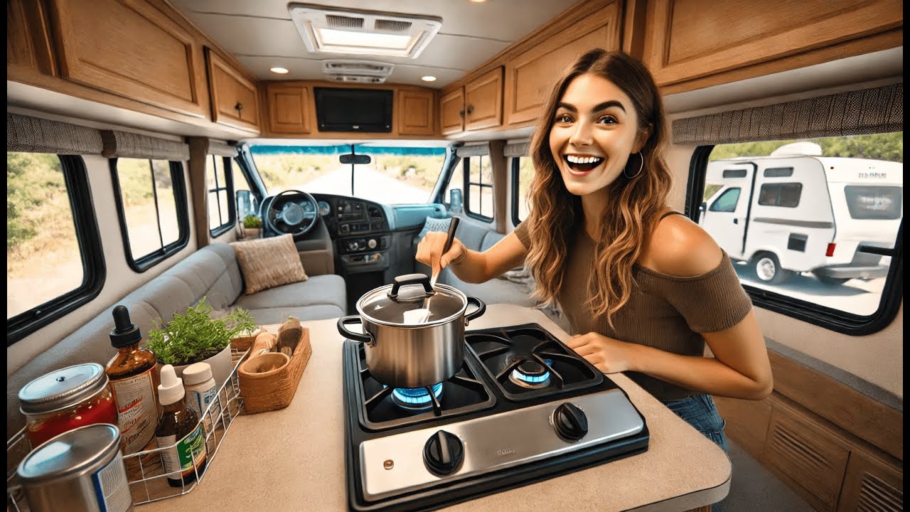 🍳 Flame King YSNHT600 2-Burner Built-in RV Cooktop Propane Stove | Best ...
