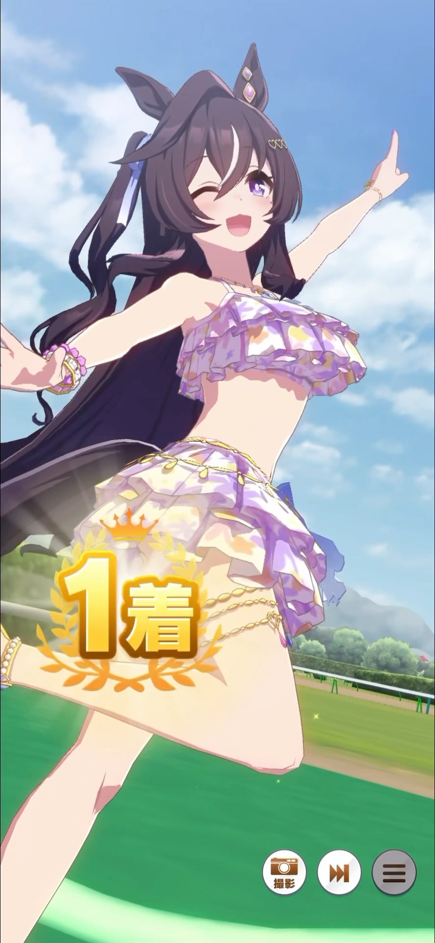α2 ウマ娘 海&鴎&ビキニ ヴィブロス スリーブ&プレイマット グッズ-置きもの】ウマ娘 プリティーダービー アクリルプレート Vol.12