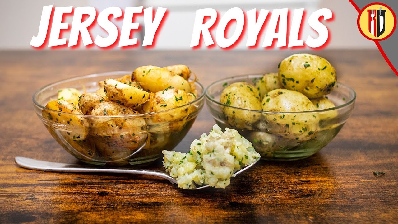 Best Jersey royals with butter and herbs recipe