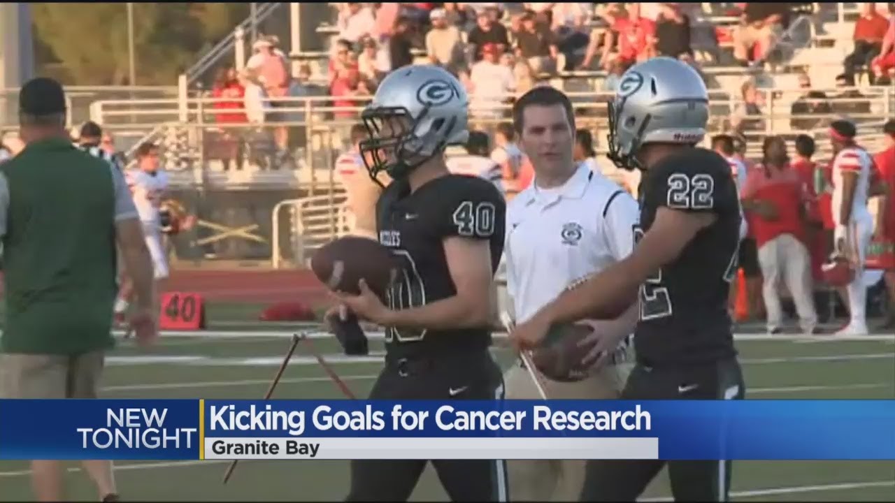 Granite Bay High School Football Players Teaming Up To Kick Cancer