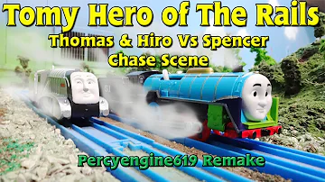 Tomy Hero of The Rails: Hiro & Thomas vs Spencer Chase Scene