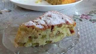 ドイツのルバーブケーキ作り方とレシピ