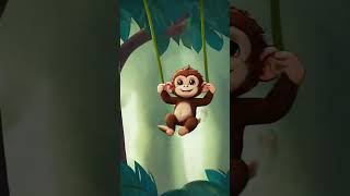 Happy Monkey 🍌 & Parrots Jungle Adventure | Kids Animal Story"