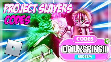 (2022) **NEW** ⚡ Roblox Project Slayers Codes ⚡ ALL UPDATE CODES!