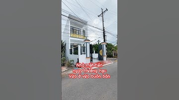 Nhà 1 lầu mặt tiền Lộc Hậu, vừa ở vừa kinh doanh #shorts #hinhnhadat247 #nhapho #thietkenhadep