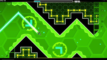 Blast Processing (Harder) 100% Complete All 3 Coins | Geometry Dash