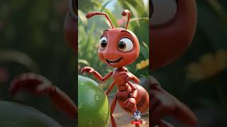 Choti Chiti ki Mehnat 🐜 #youtube #viral #cartoon #animation #shorts