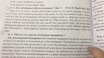 Class12 EVS CH-4 ENVIRONMENT MANAGEMENT Easy Question and answers #pseb #term2 #quickrevise #cbse
