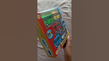 New ASMR Unboxing And Testing Tayo bus, Nana, Lani, Rogi, Gani ASMR No Talking #asmr​ #tayo​ #bus