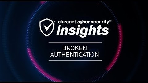 OWASP Top 10: Broken Authentication