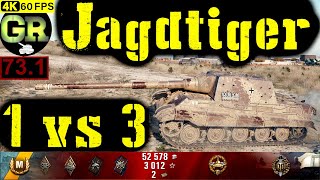 World of Tanks Jagdtiger WoT Replay - 7 Kills 7.5K DMG(Patch 1.4.0)