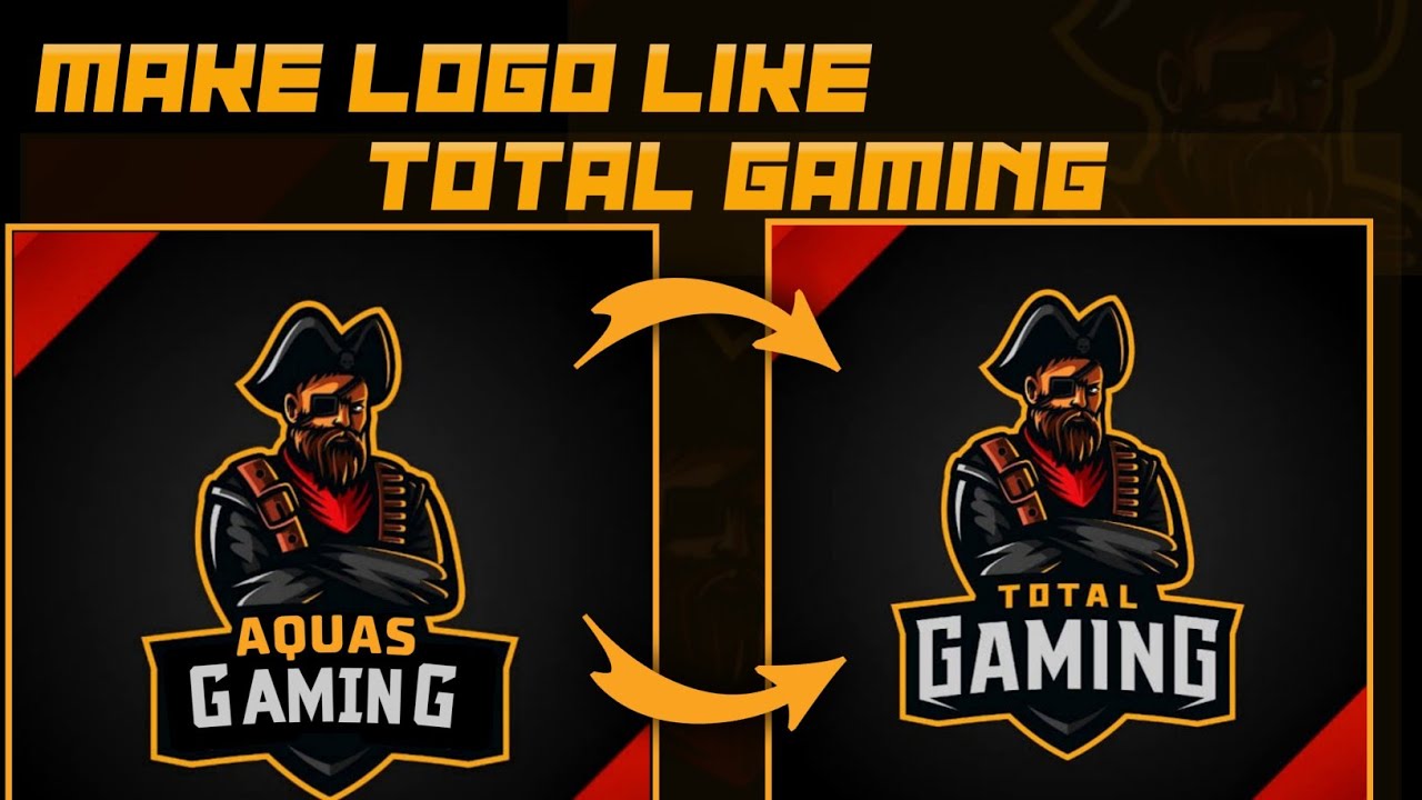 How To Make A Logo Like Total Gaming Android Make Logo Like Total Gaming Youtube