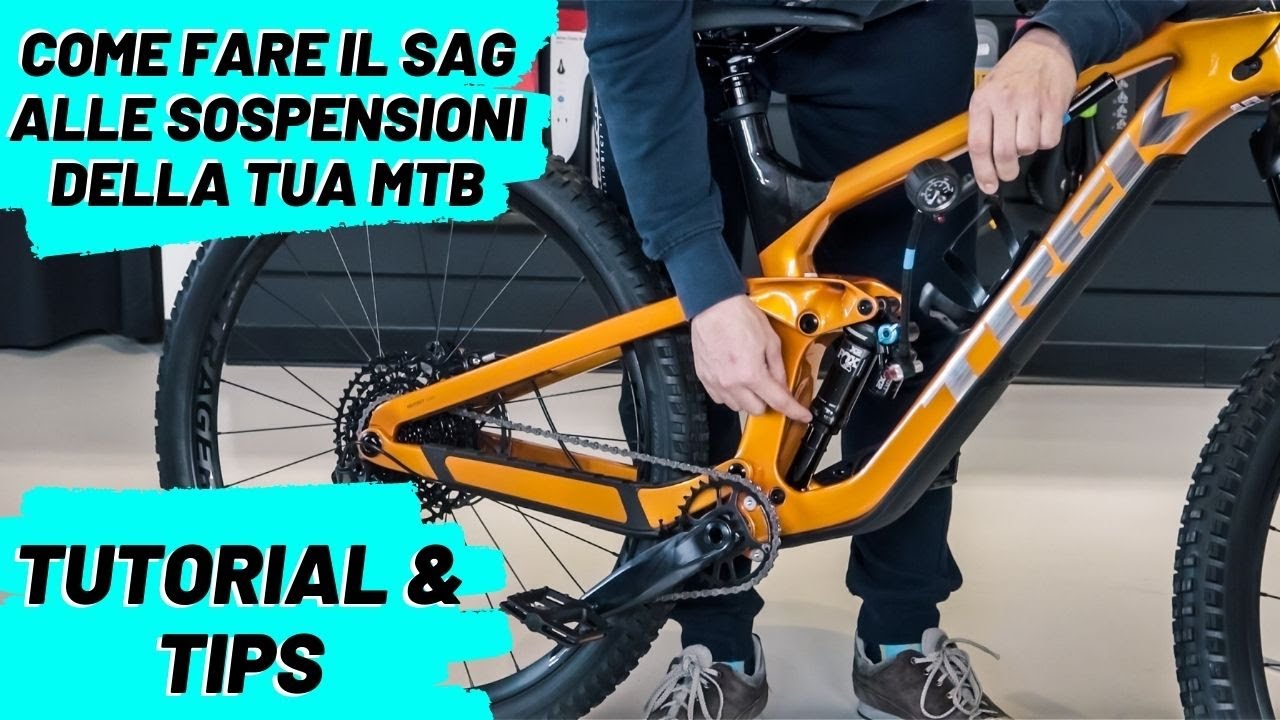 COME FARE IL SAG ALLE SOSPENSIONI MTB - TUTORIAL E TRUCCHI #marchisiobici -  YouTube